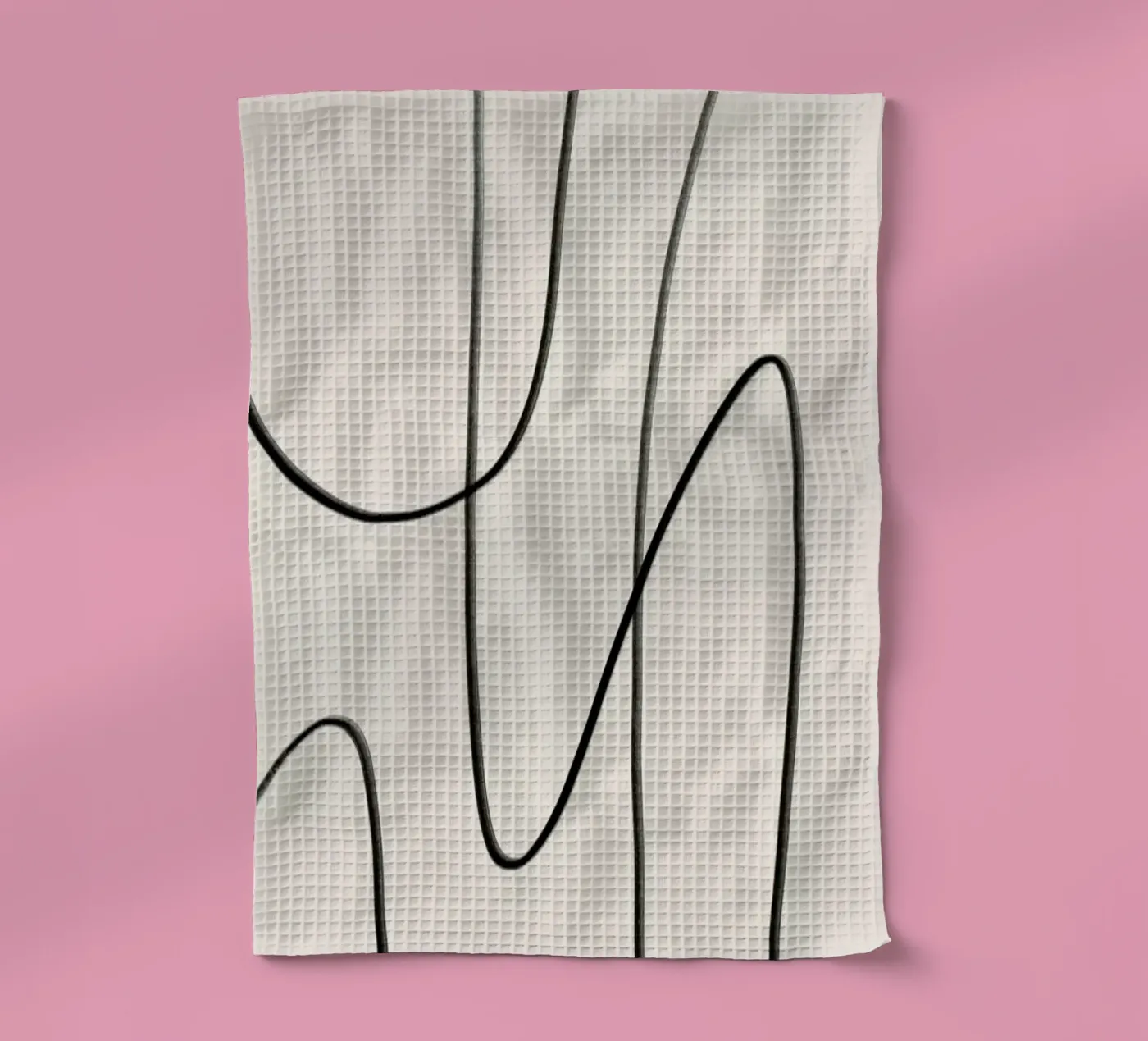 Flow tea towel by Graphite