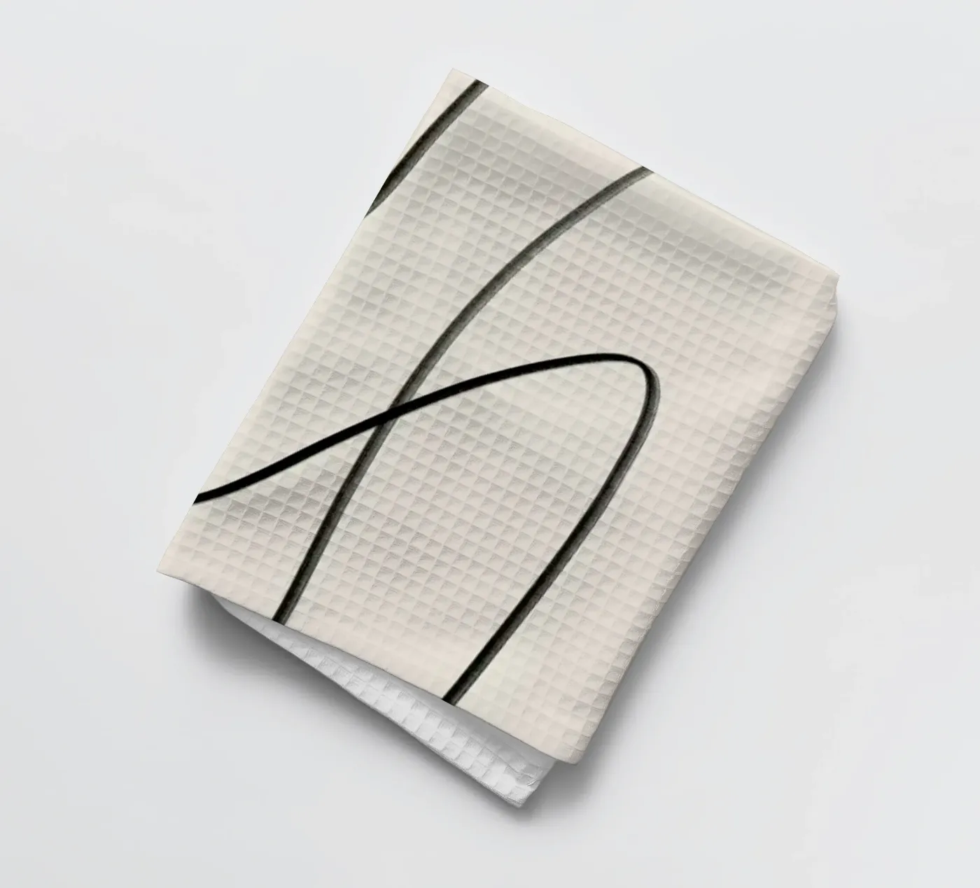Flow tea towel by Graphite