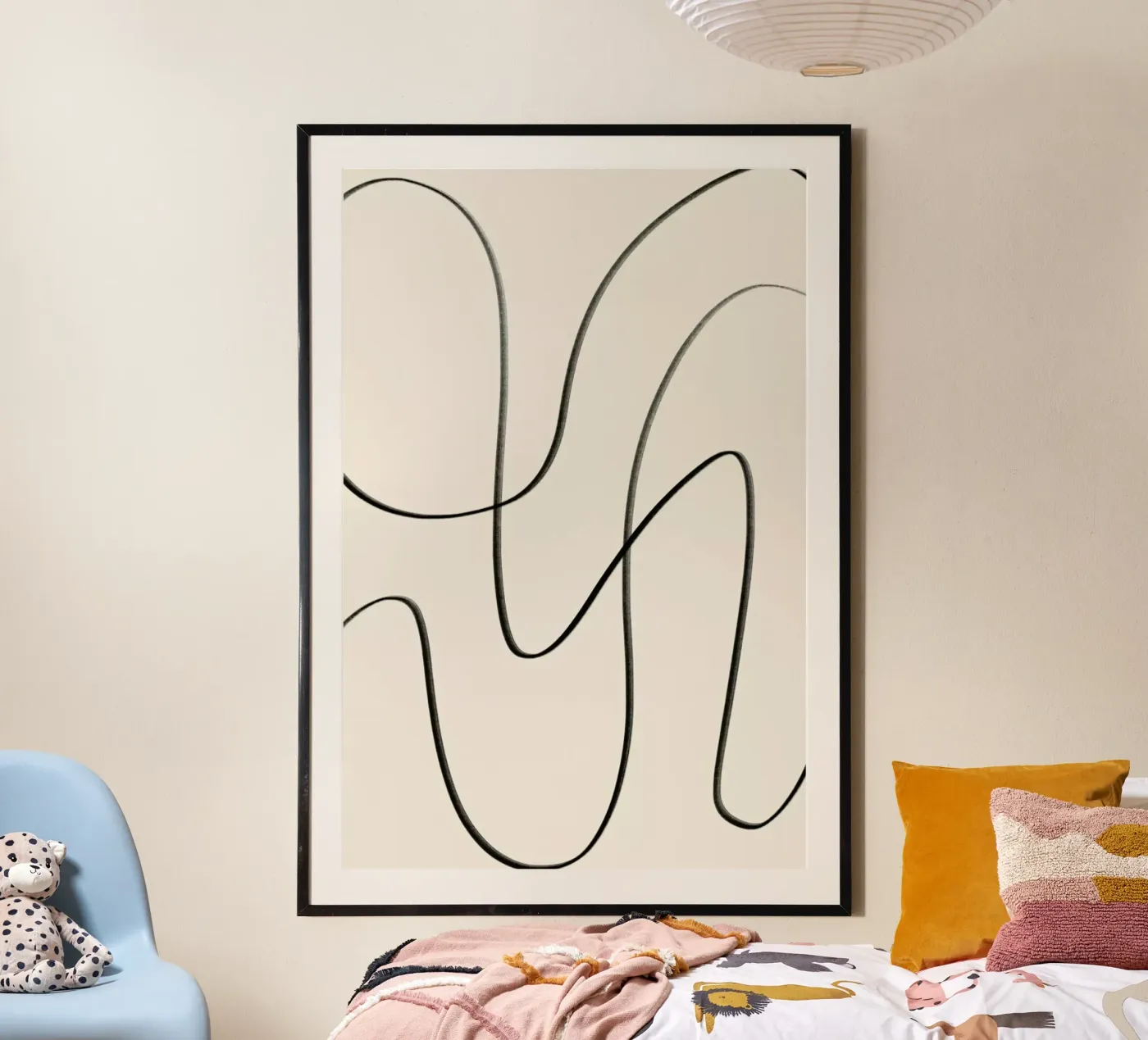 Flow Poster von Graphite