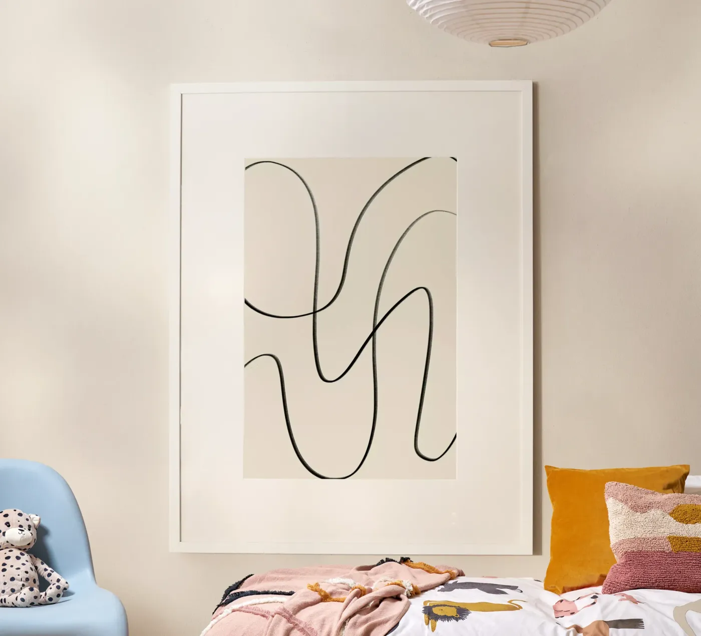 Flow Poster von Graphite