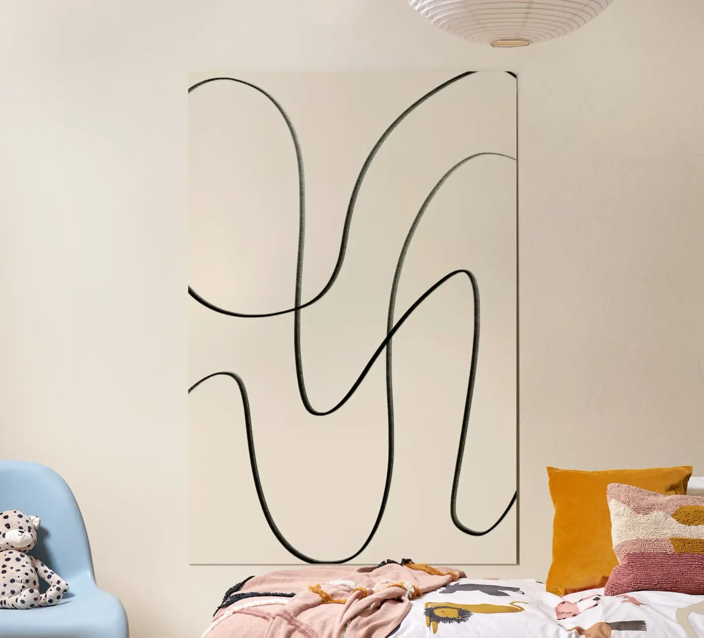 Flow Poster von Graphite