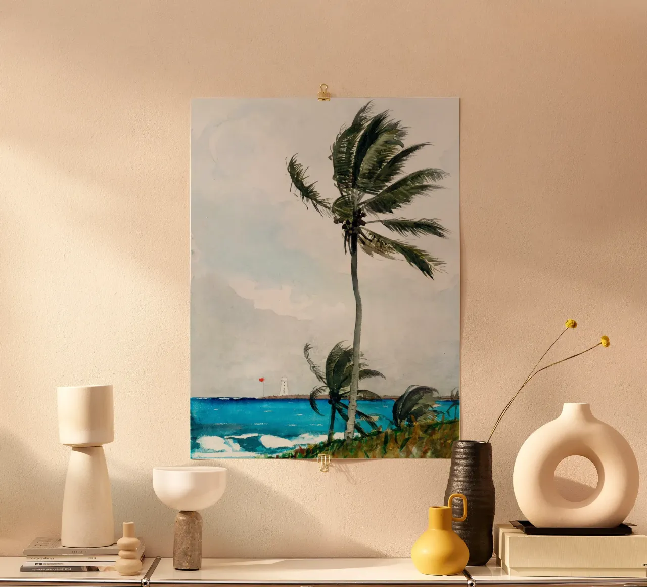Palm Tree poster da Second Canvas