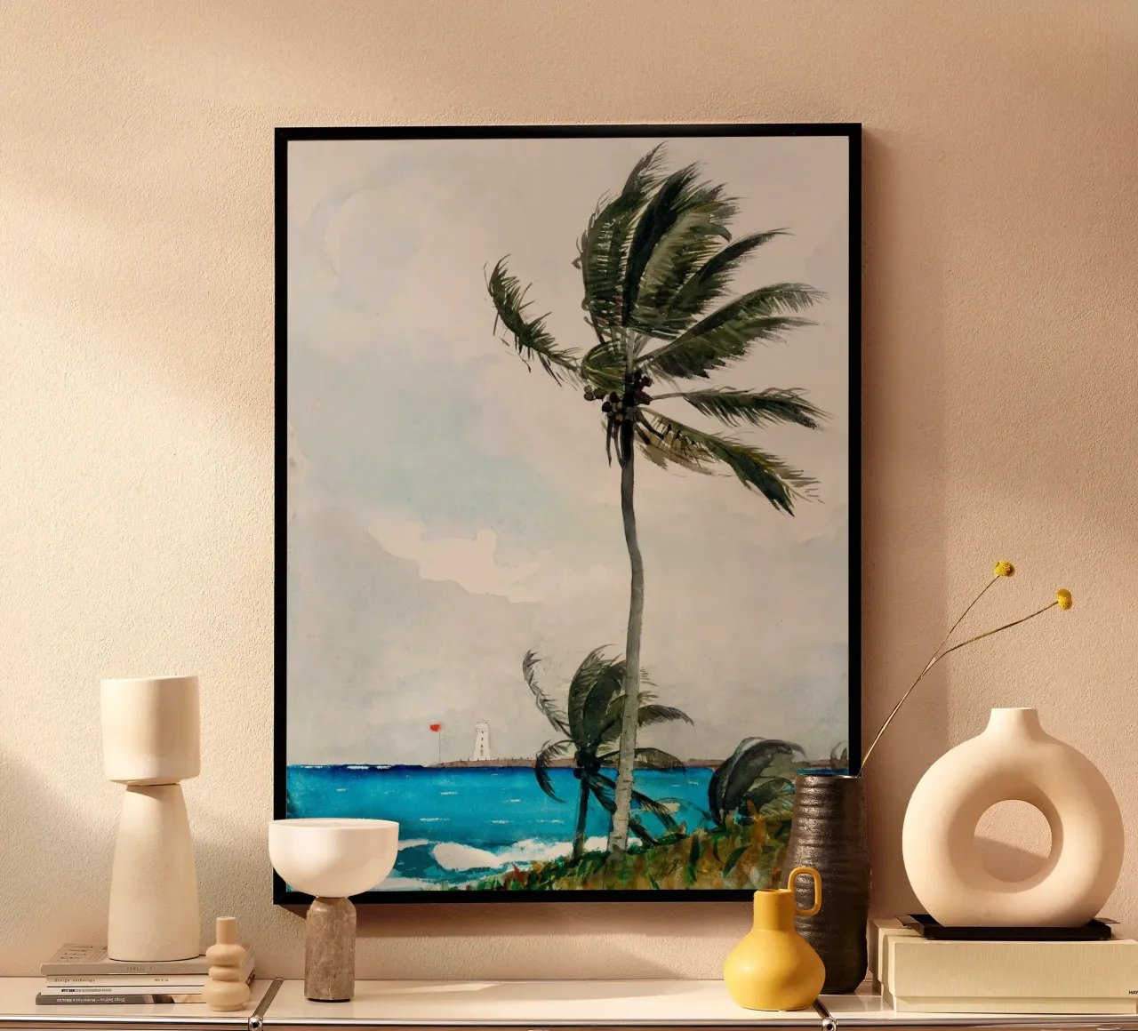Palm Tree poster da Second Canvas