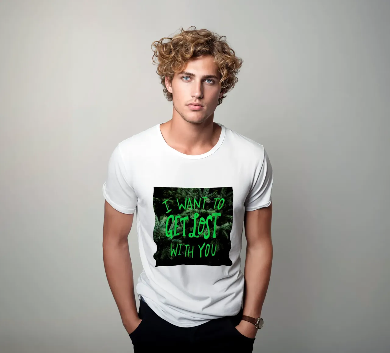 Get Lost With You t-shirt da Leah Flores