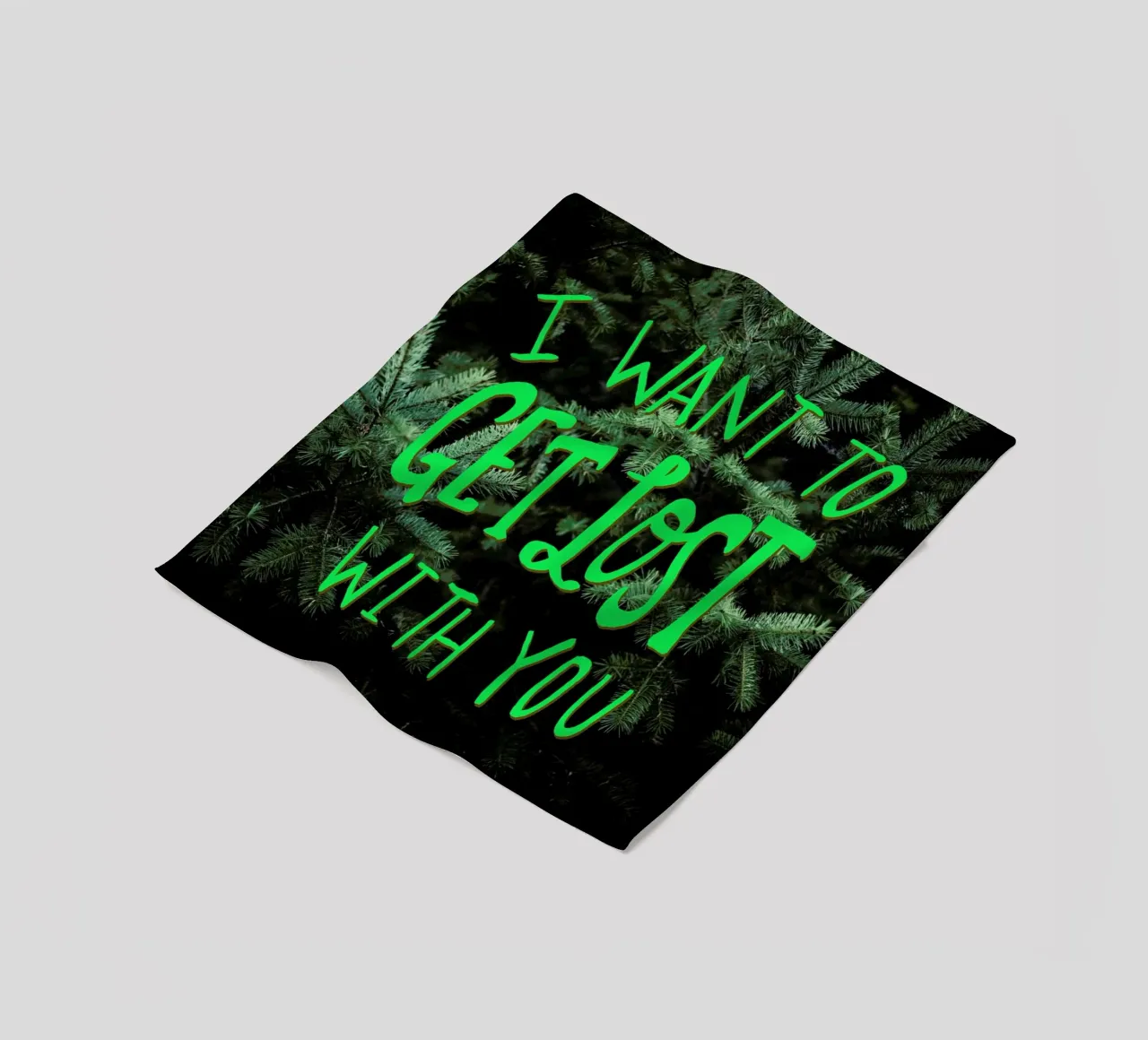 Get Lost With You coperta in pile da Leah Flores