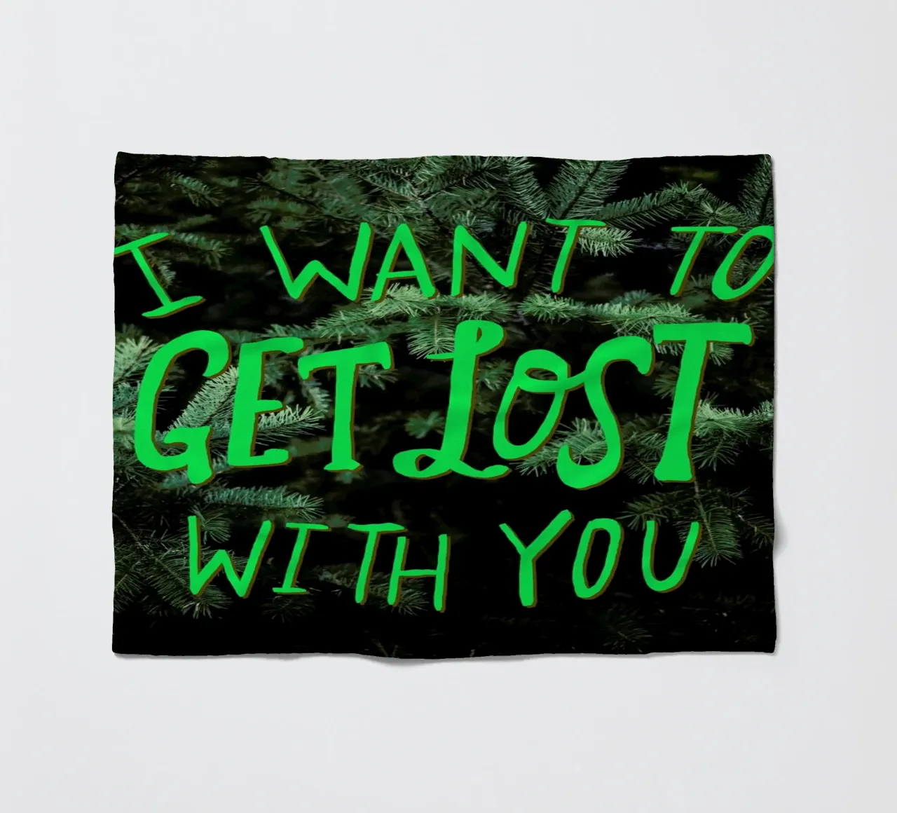 Get Lost With You coperta in pile da Leah Flores