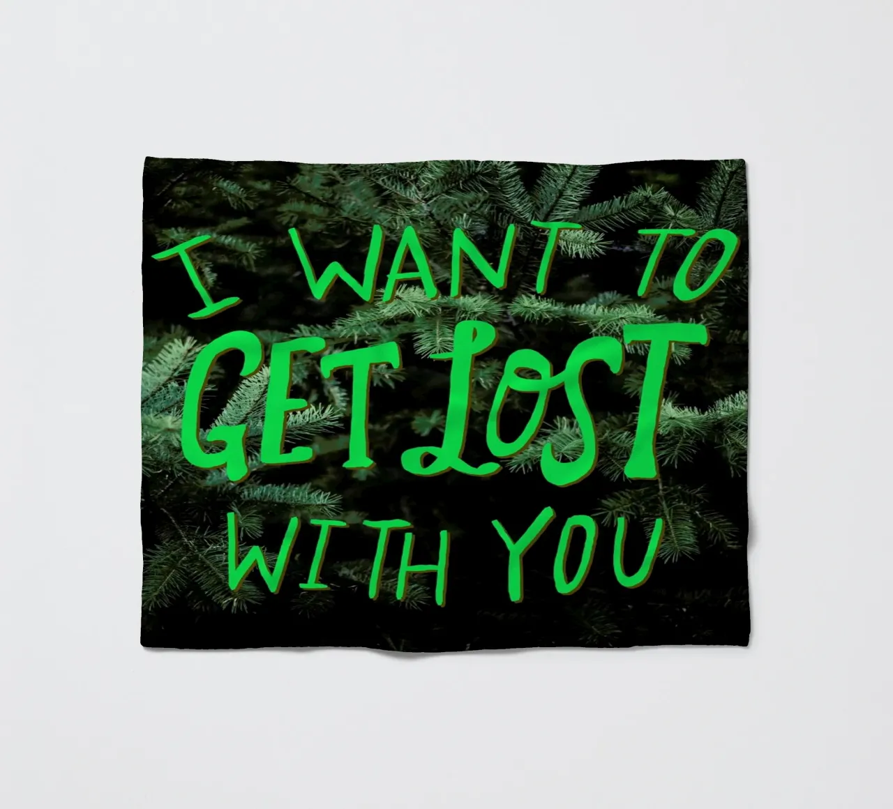 Get Lost With You coperta in pile da Leah Flores