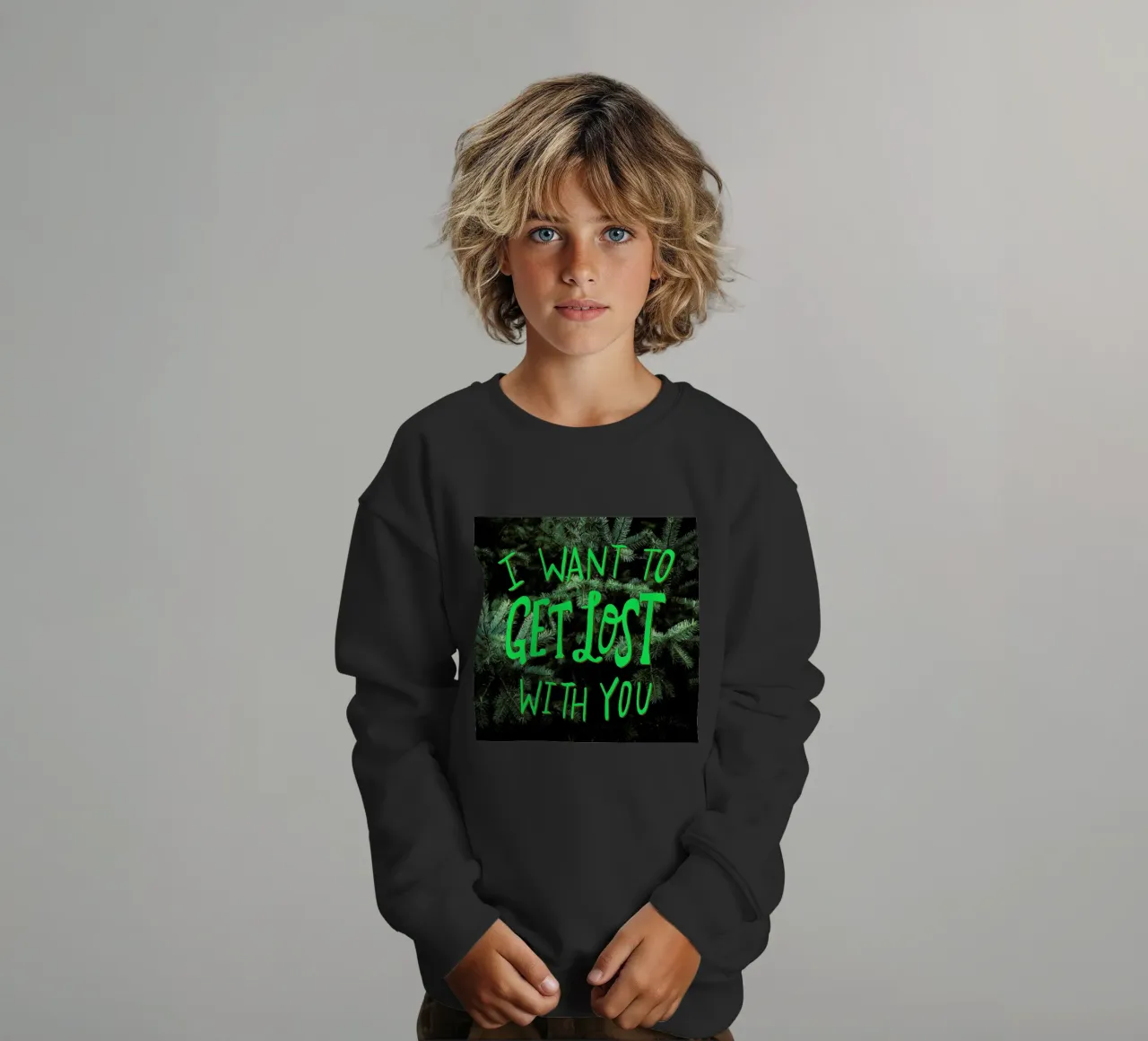 Get Lost With You felpa bambino da Leah Flores