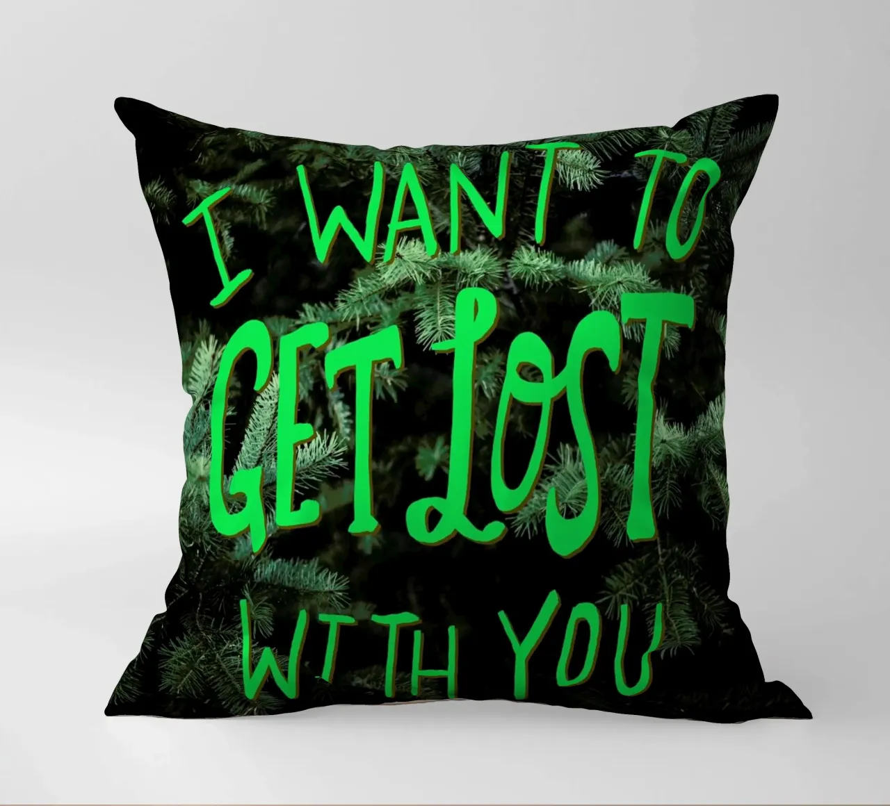 Get Lost With You cuscino da Leah Flores