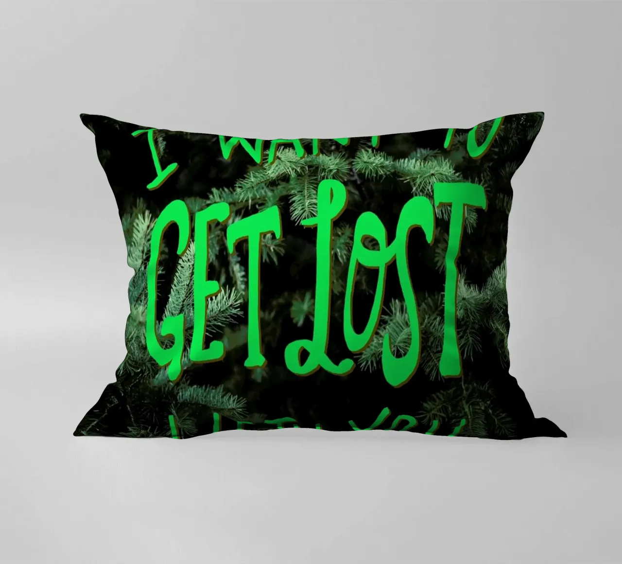 Get Lost With You cuscino da Leah Flores