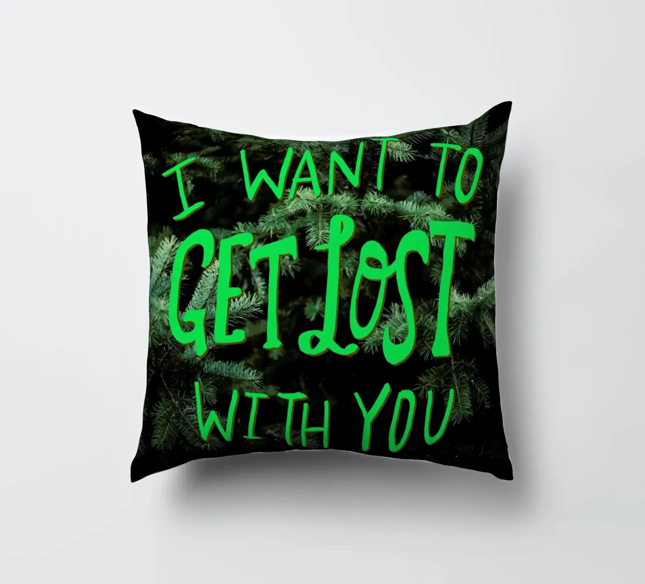 Get Lost With You cuscino da Leah Flores