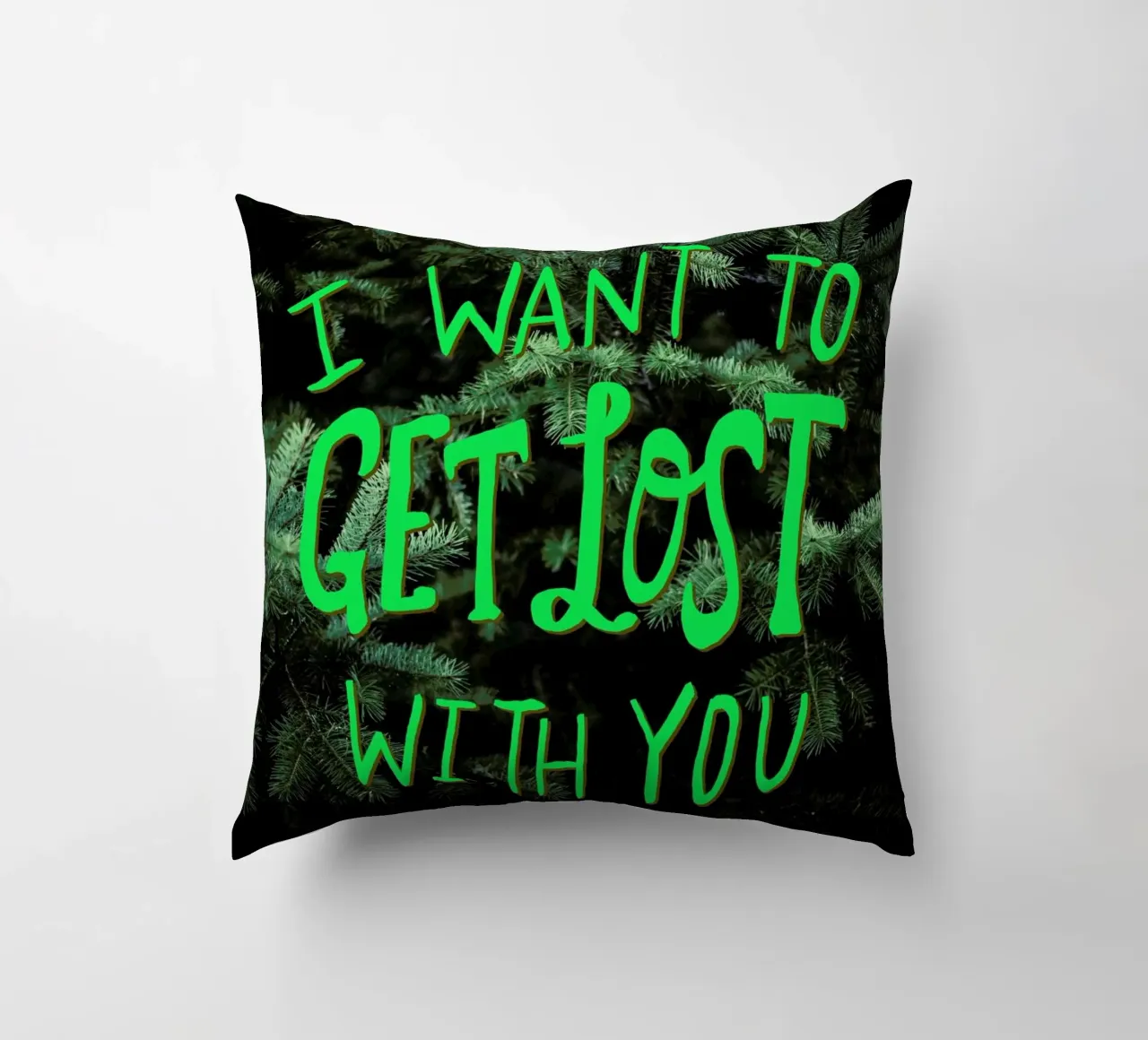 Get Lost With You cuscino da Leah Flores