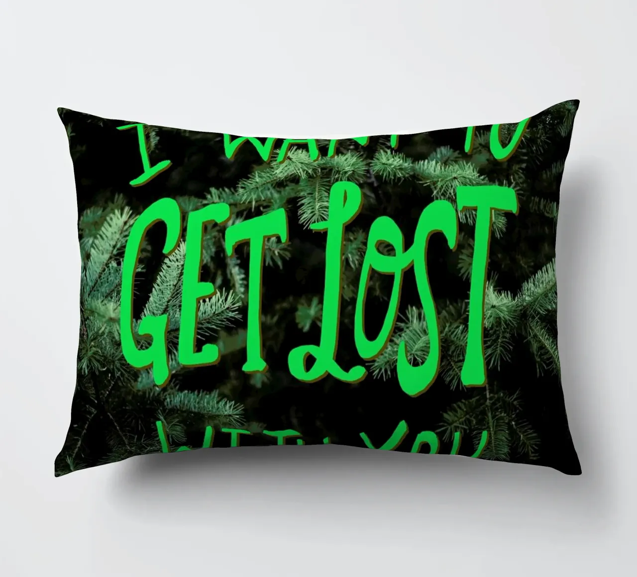 Get Lost With You cuscino da Leah Flores