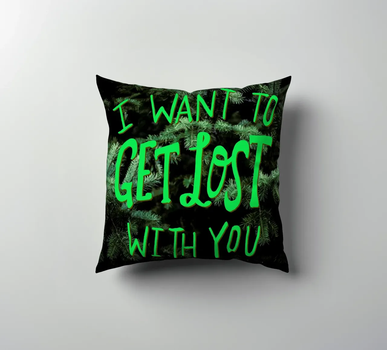 Get Lost With You cuscino da Leah Flores