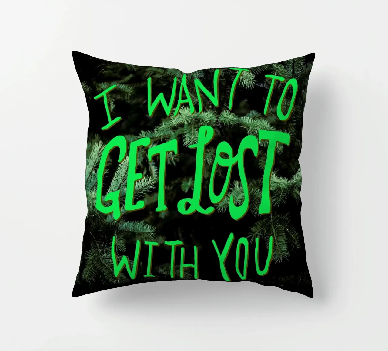 Get Lost With You cuscino da Leah Flores