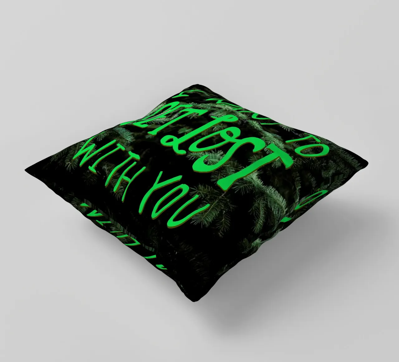 Get Lost With You cuscino da Leah Flores