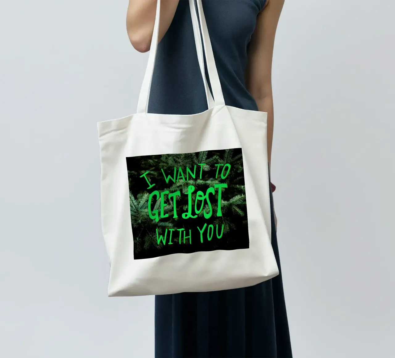 Get Lost With You borsa in juta da Leah Flores