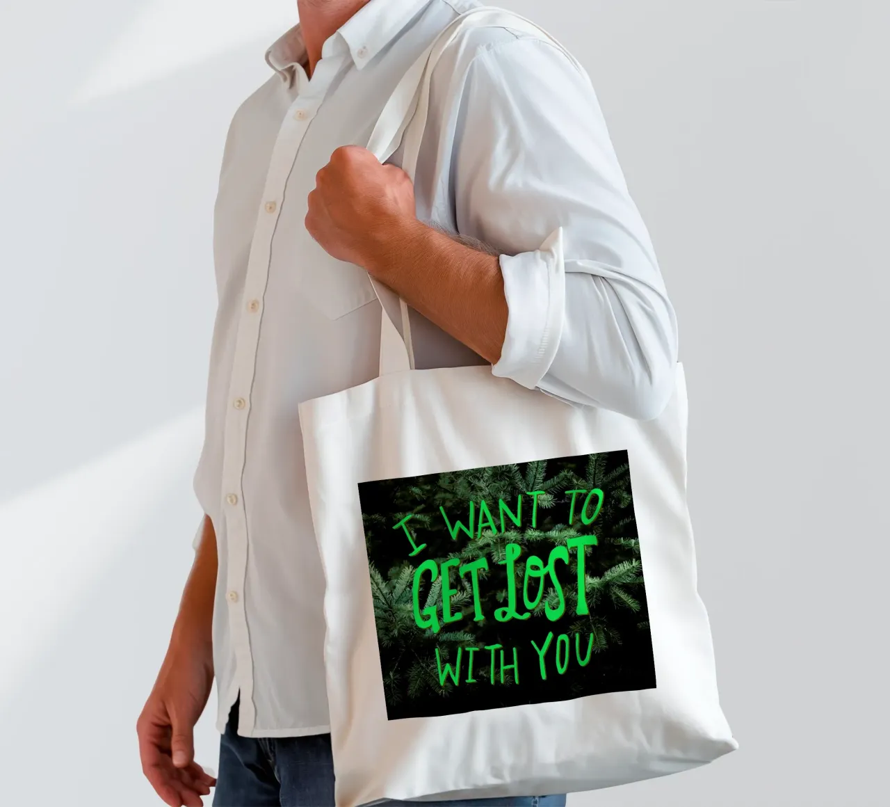 Get Lost With You borsa in juta da Leah Flores