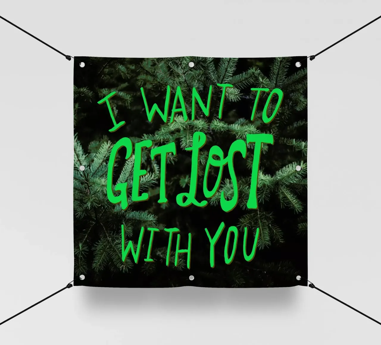 Get Lost With You telo in pvc da Leah Flores