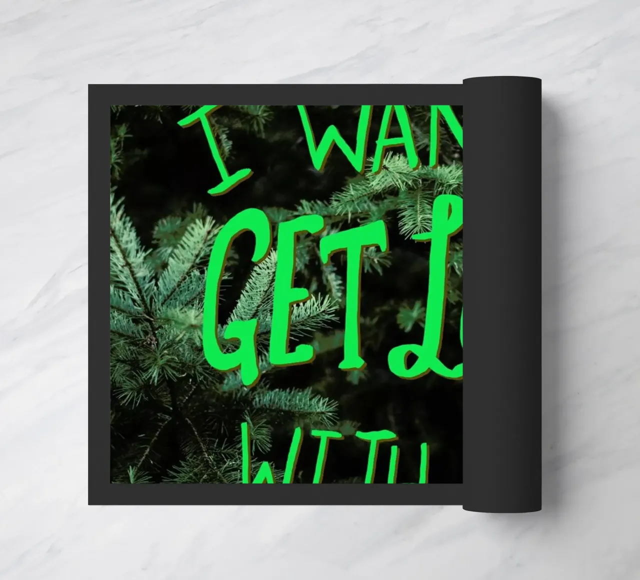 Get Lost With You Fußmatte von Leah Flores