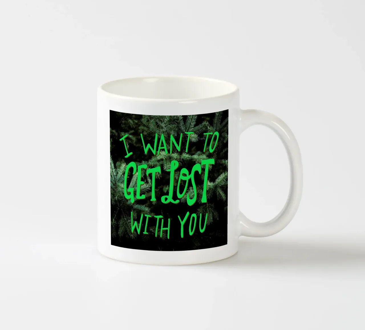 Get Lost With You tazza in ceramica da Leah Flores