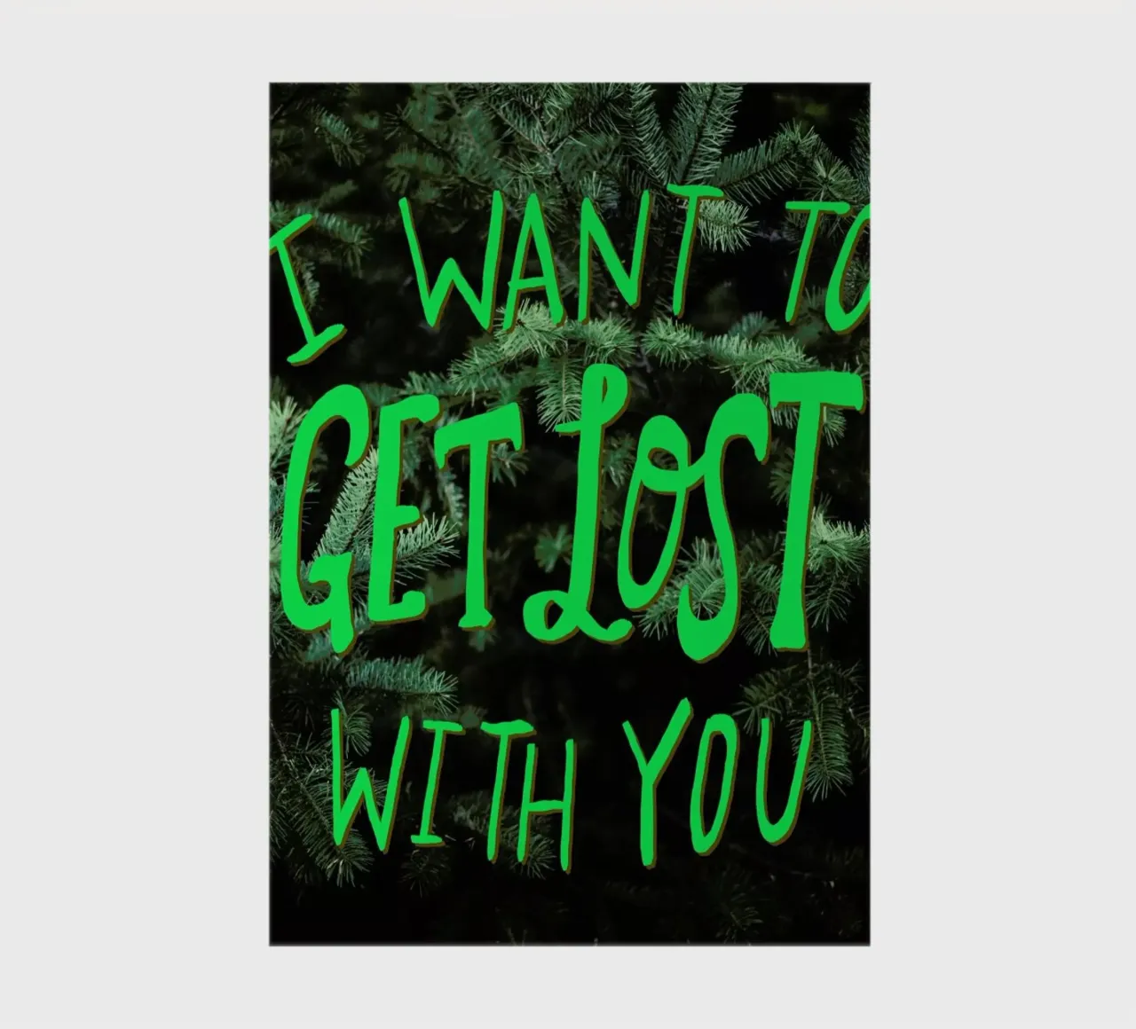 Get Lost With You notebook by Leah Flores