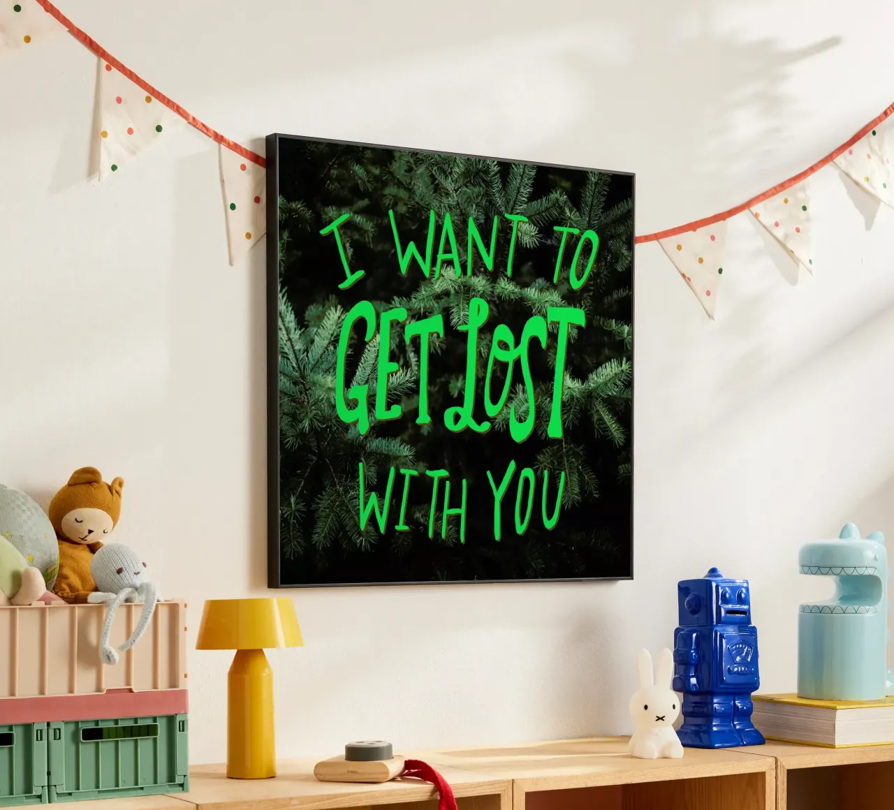 Get Lost With You alluminio dibond da Leah Flores