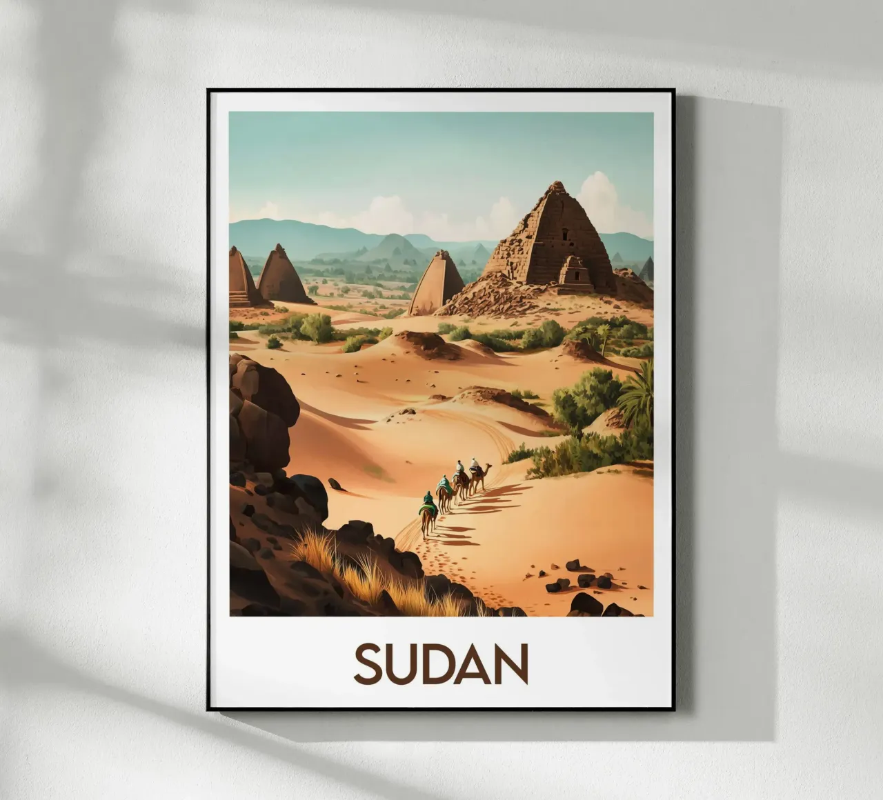 Affiche Soudan plexiglass da Frame the World