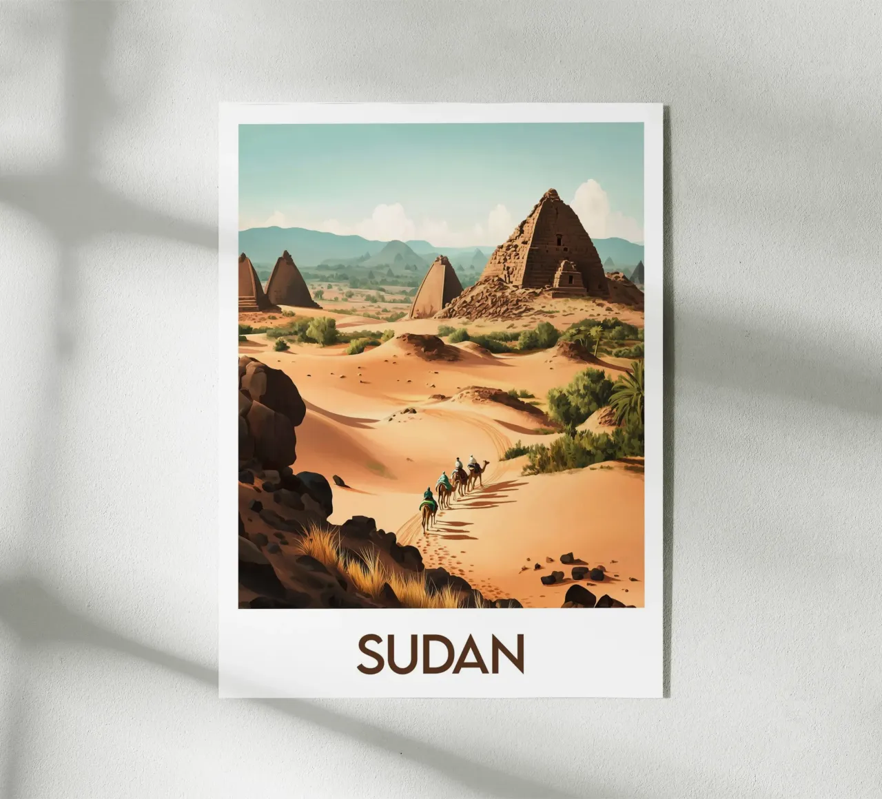 Affiche Soudan plexiglass da Frame the World