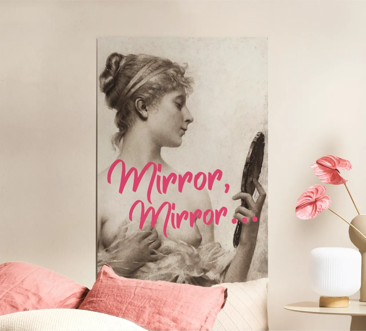 Mirror on the Wall poster da Second Canvas