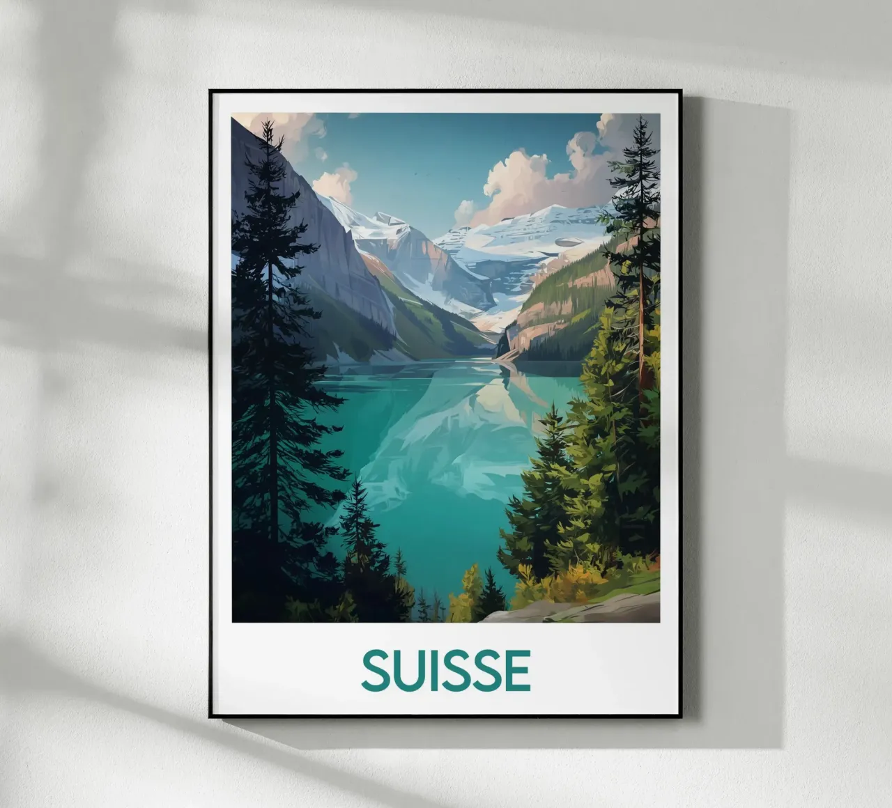 Poster Svizzera plexiglass da Frame the World