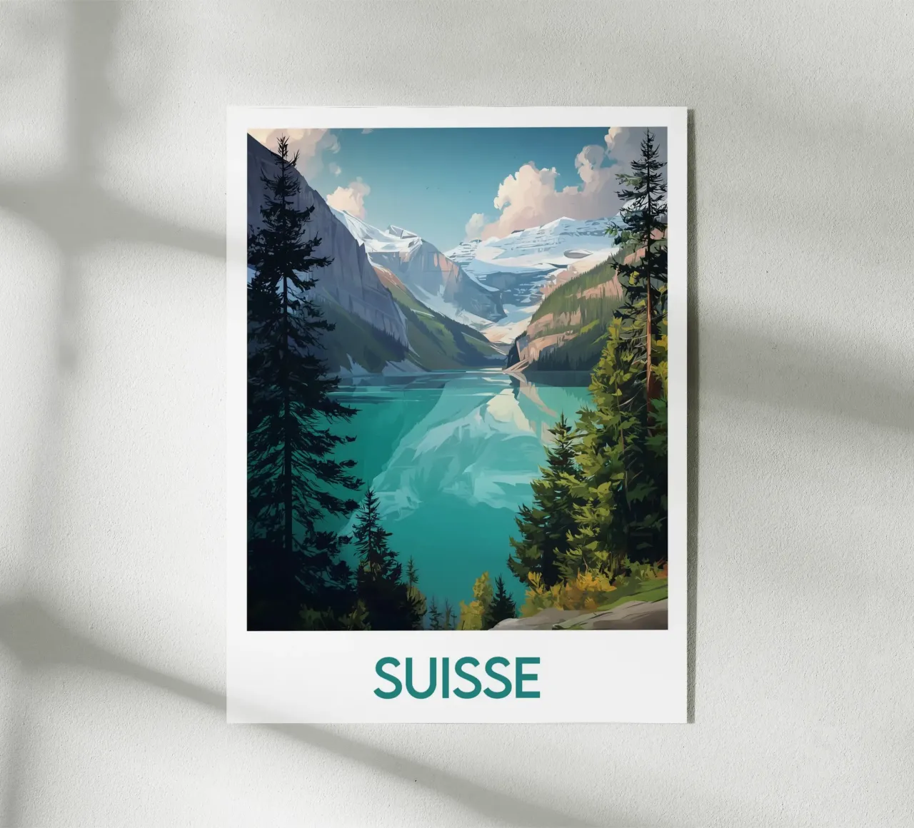 Poster Svizzera plexiglass da Frame the World