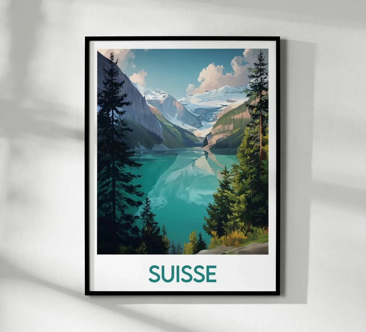 Poster Schweiz Poster von Frame the World