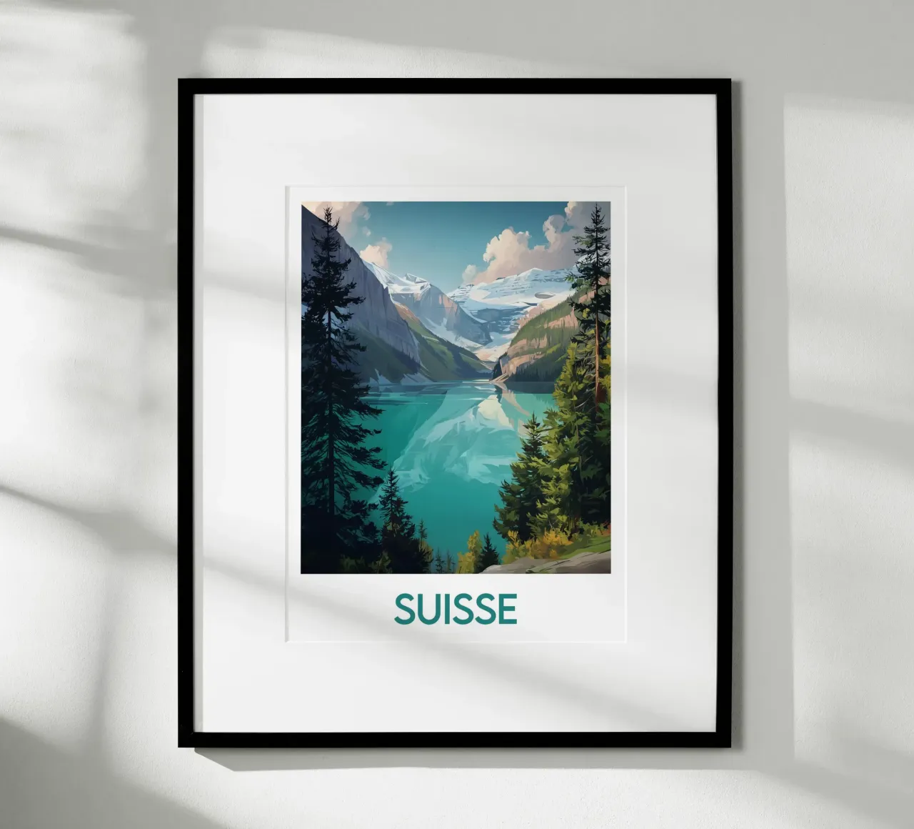 Poster Svizzera poster da Frame the World