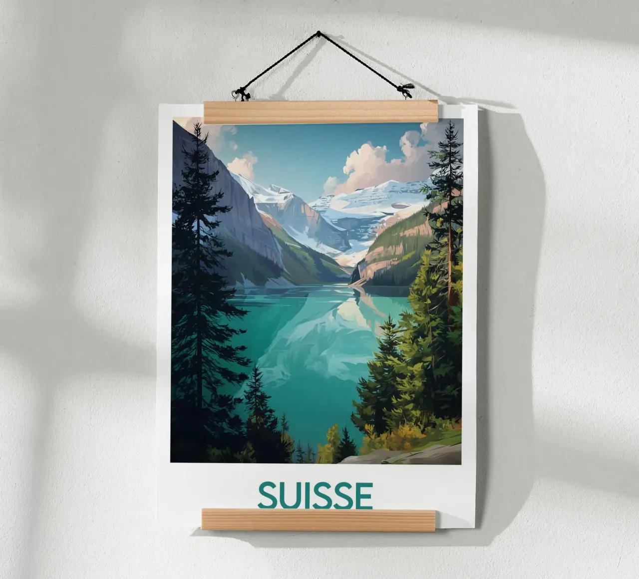Poster Schweiz Poster von Frame the World