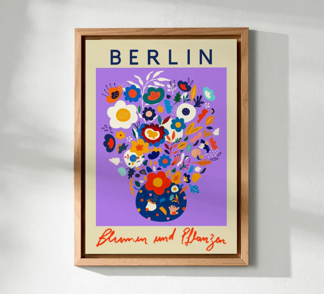 Mercato dei fiori di Berlino pannello forex da Klia M_Art