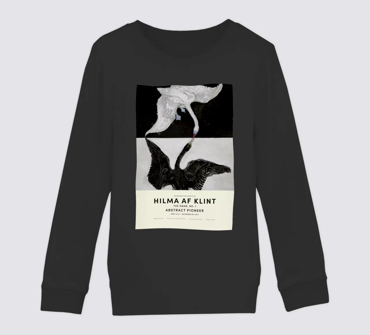 Hilma af Klint - The Swan, No. 1 felpa bambino da Vintage by JUNIQE