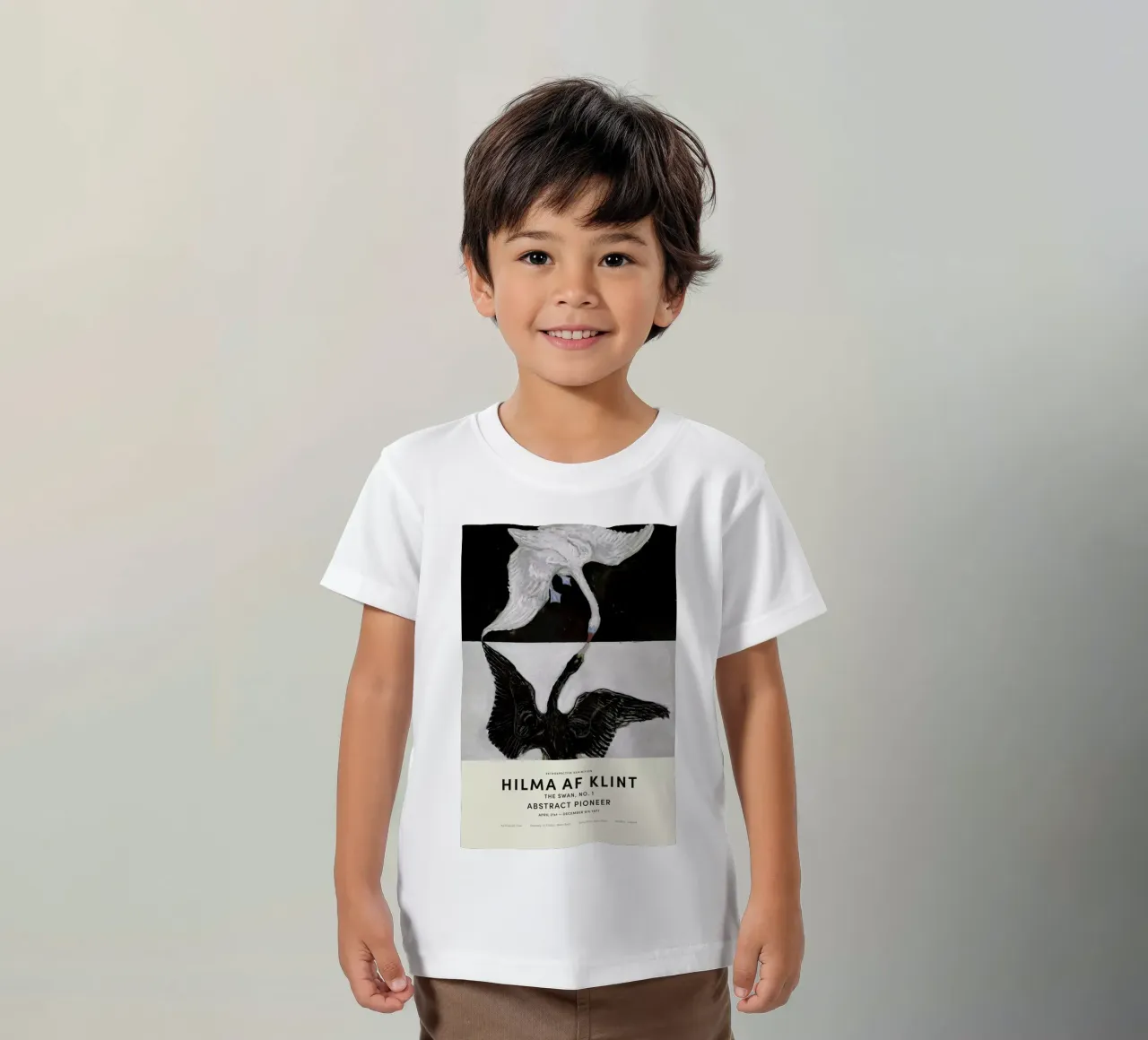 Hilma af Klint - The Swan, No. 1 t-shirt bambini da Vintage by JUNIQE