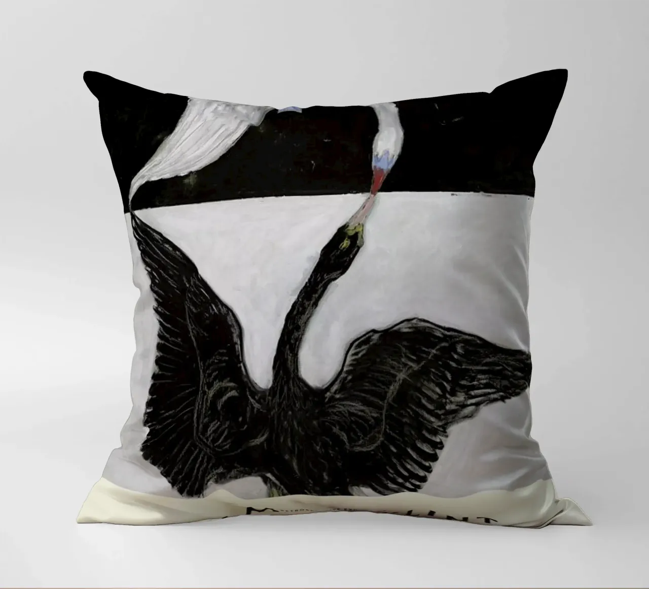 Hilma af Klint - The Swan, No. 1 cuscino da Vintage by JUNIQE