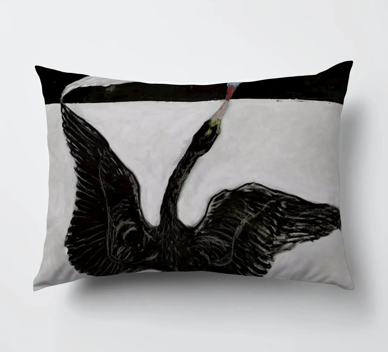 Hilma af Klint - The Swan, No. 1 cuscino da Vintage by JUNIQE