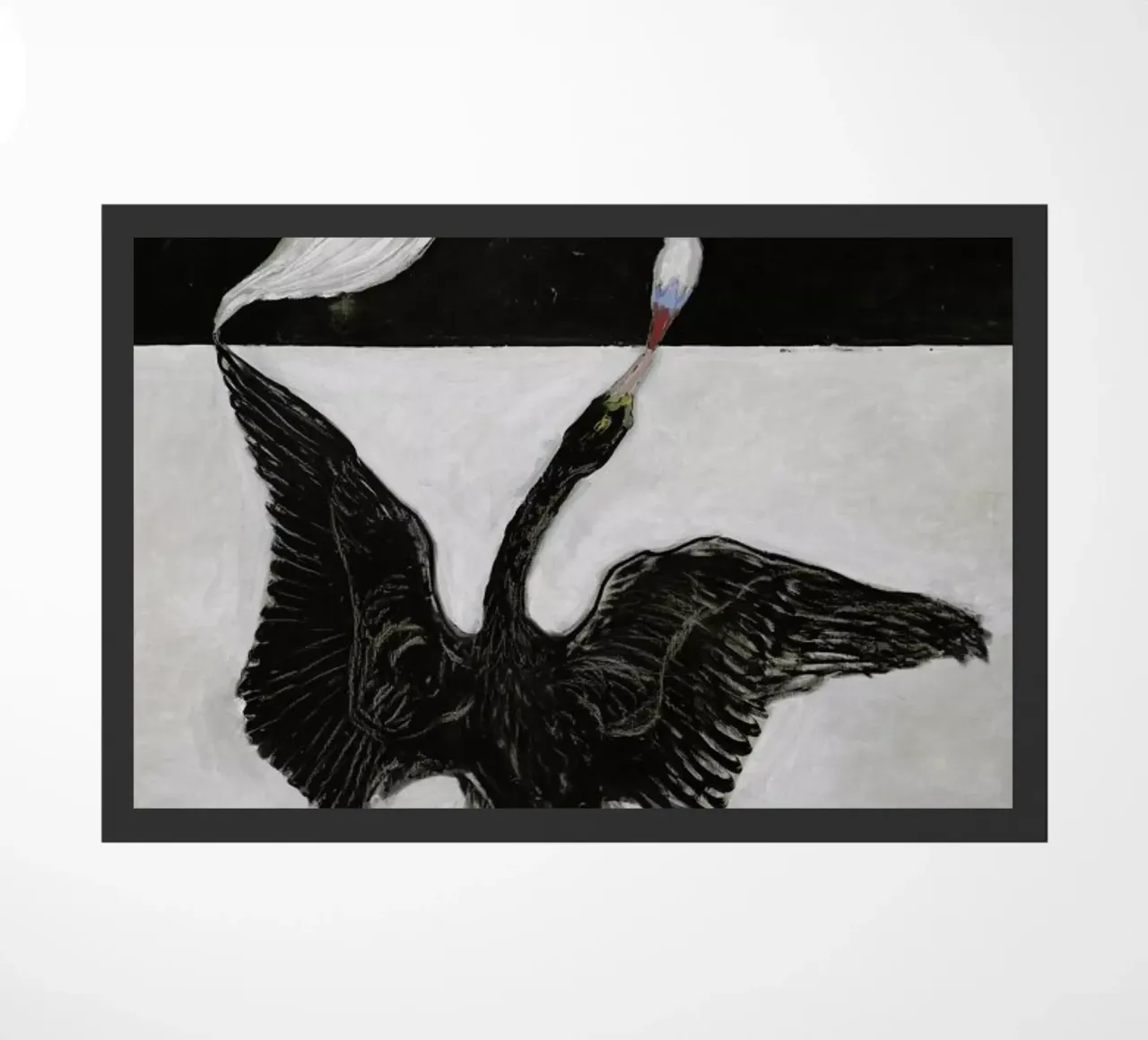 Hilma af Klint - The Swan, No. 1 zerbino da Vintage by JUNIQE