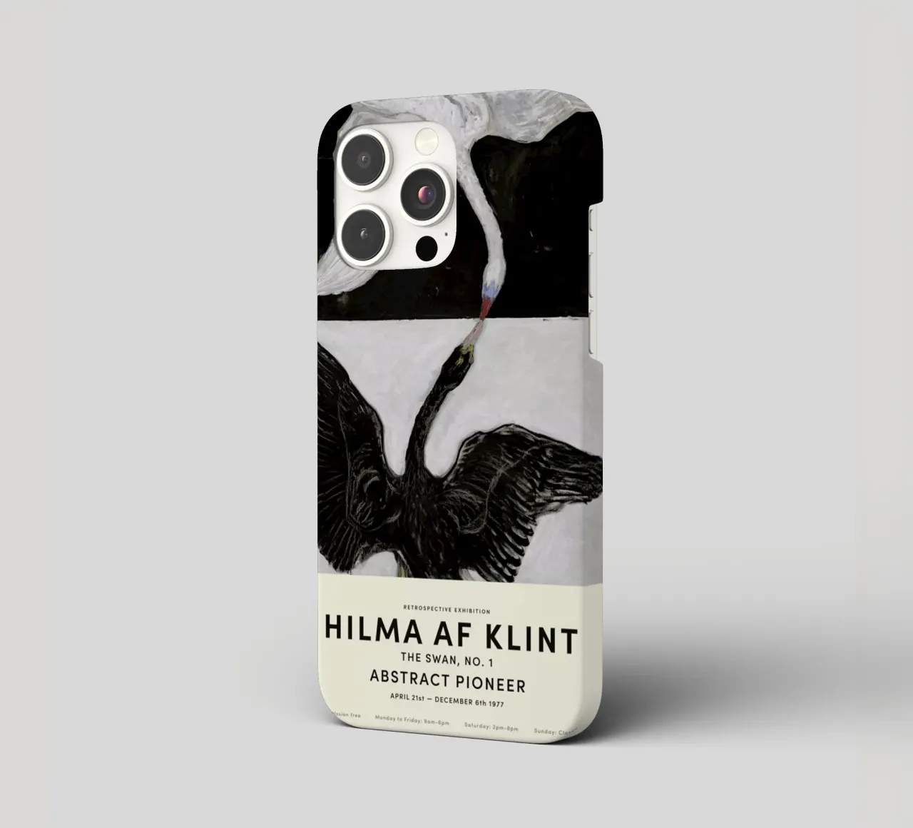Hilma af Klint - The Swan, No. 1 cover iphone da Vintage by JUNIQE