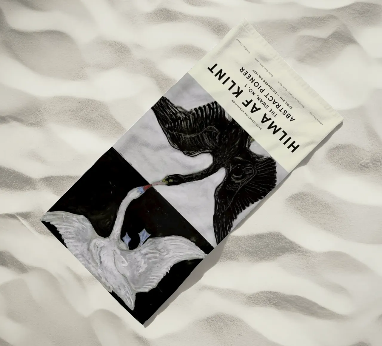 Hilma af Klint - The Swan, No. 1 telo mare da Vintage by JUNIQE