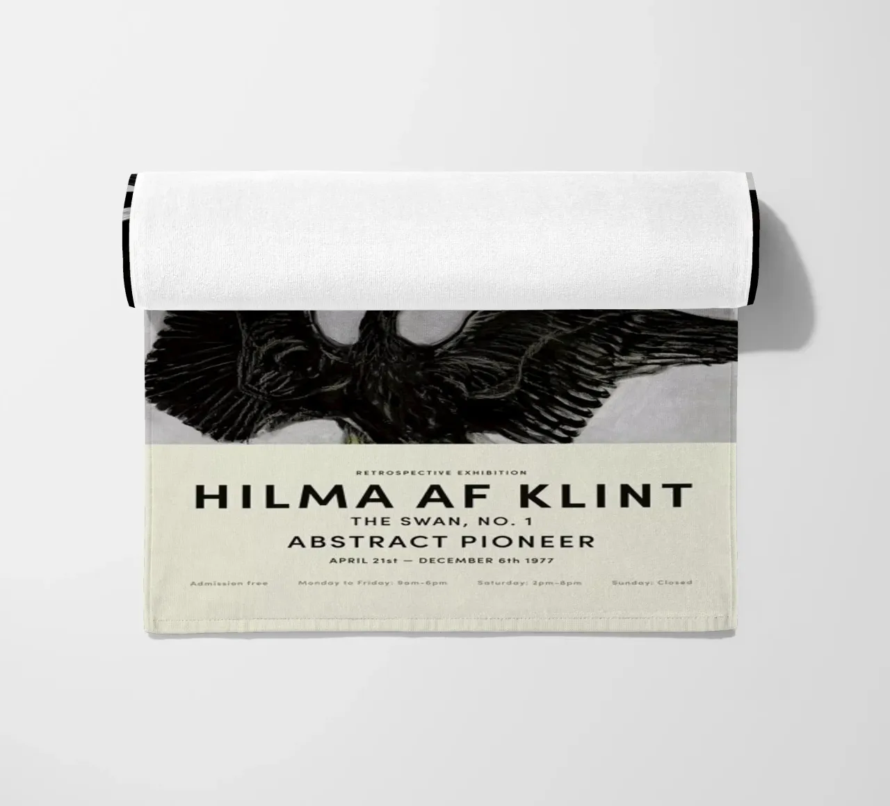 Hilma af Klint - The Swan, No. 1 telo mare da Vintage by JUNIQE