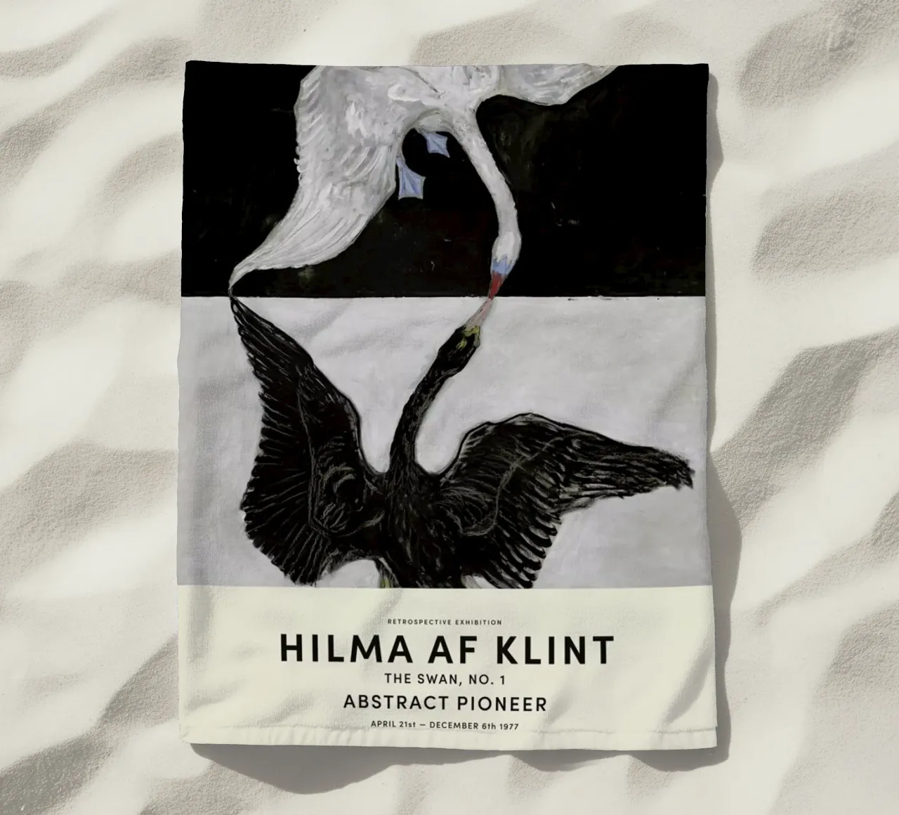 Hilma af Klint - The Swan, No. 1 telo mare da Vintage by JUNIQE