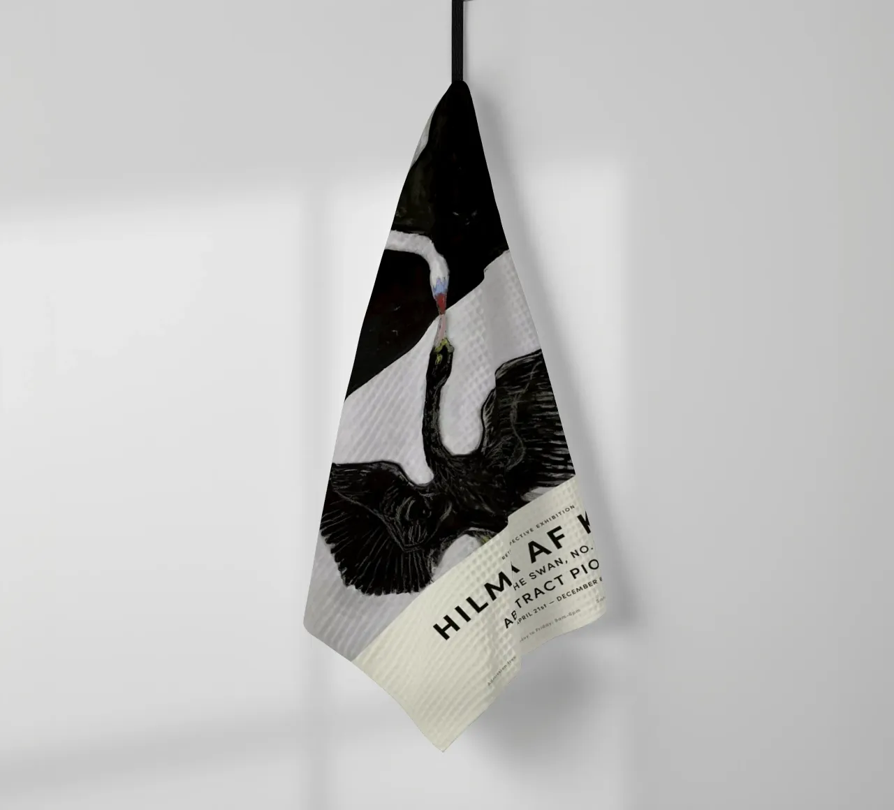 Hilma af Klint - The Swan, No. 1 canovaccio da cucina da Vintage by JUNIQE