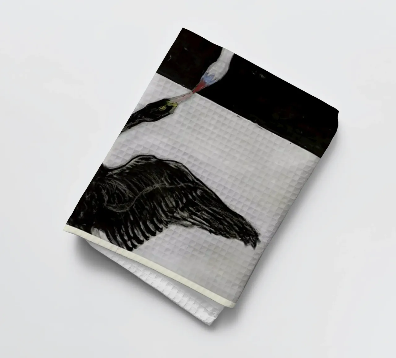 Hilma af Klint - The Swan, No. 1 canovaccio da cucina da Vintage by JUNIQE