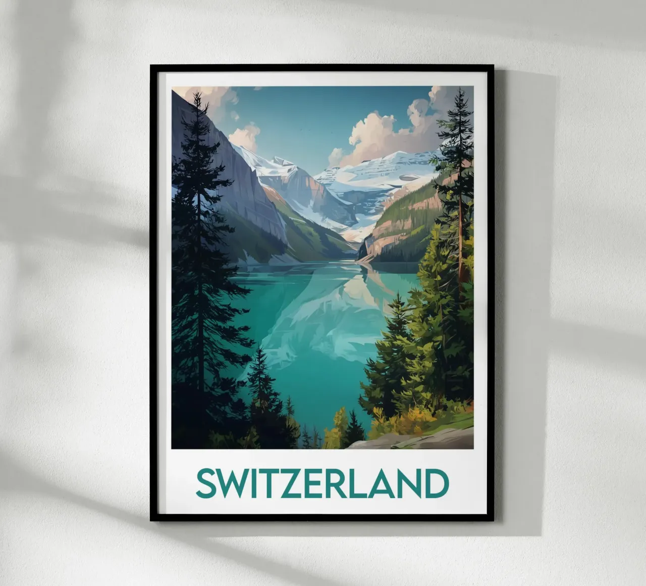 Poster Svizzera poster da Frame the World
