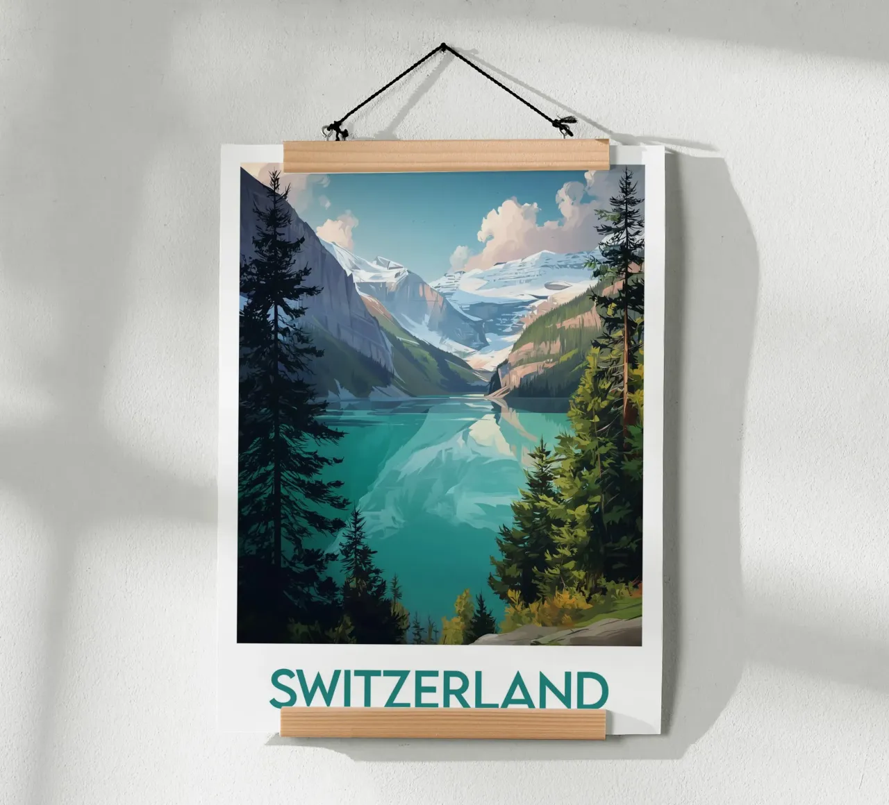 Poster Svizzera poster da Frame the World