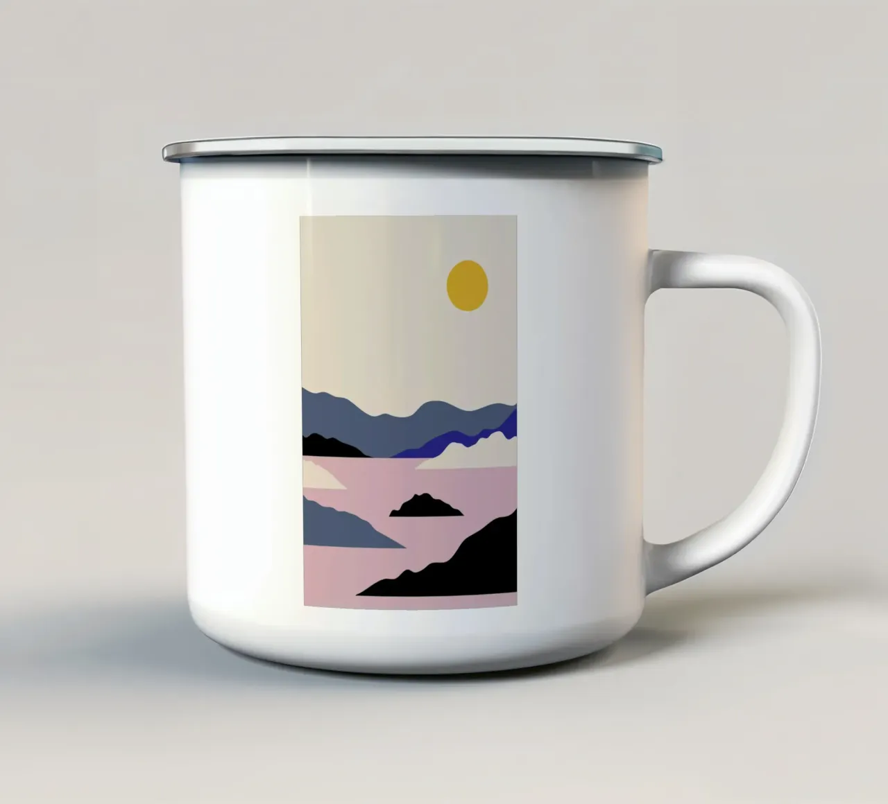 Sunup tazza in smalto da Pure